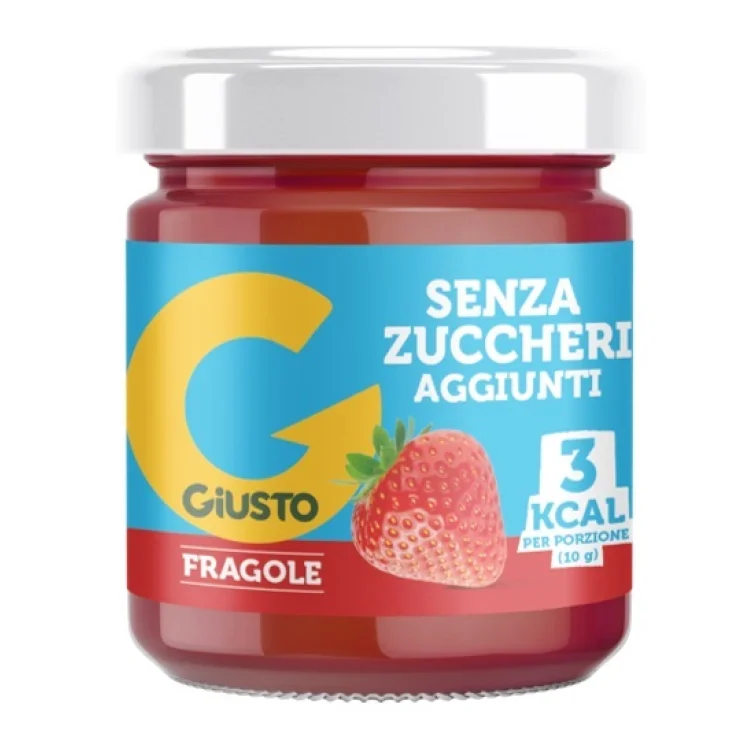 Giusto Confettura alla Fragola Senza Zucchero 200 g