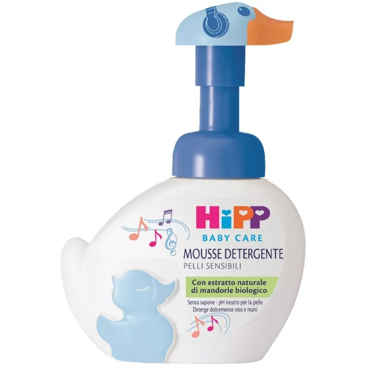 Hipp Baby Care Mousse Detergente Paperella Azzurro Limited Edition 250 ml Hipp Baby Care Mousse Detergente Paperella Azzurro Limited Edition 250 ml