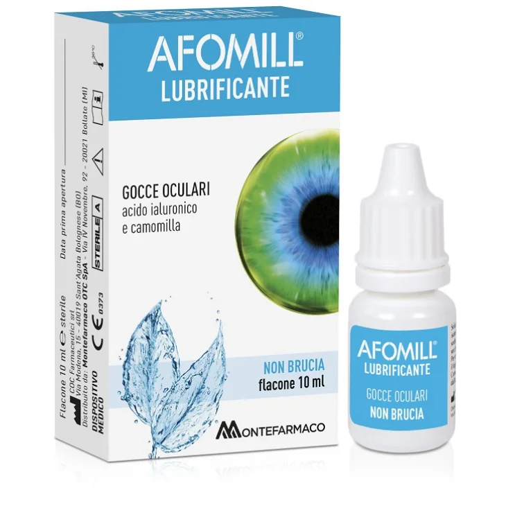 AFOMILL LUBRIFICANTE GTT OCUL<