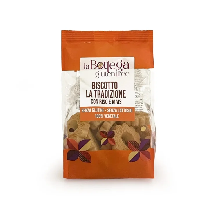La Bottega Gluten Free Biscotti Vaniglia Riso e Mais Senza Glutine e Lattosio 35g La Bottega Gluten Free Biscotti Vaniglia Riso e Mais Senza Glutine e Lattosio 35g