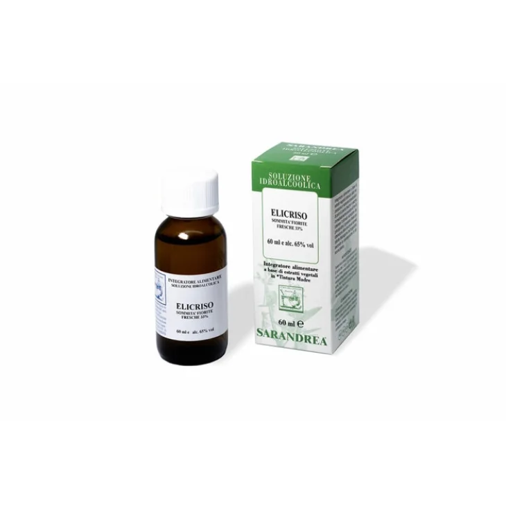Sarandrea Elicriso Helichrysum Tintura Madre Gocce Orali Idroalcoliche 60ml