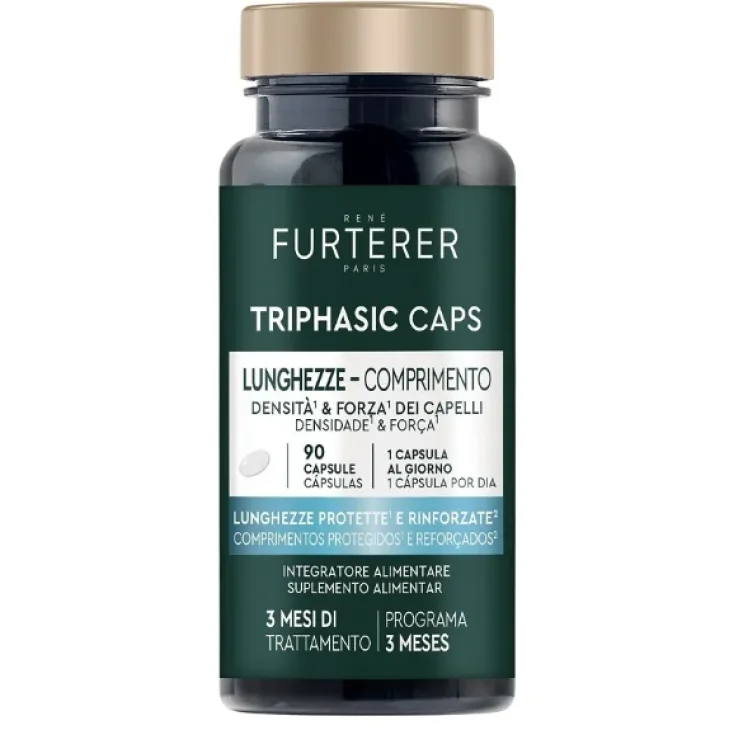 Ren&eacute; Furterer Triphasic Caps Lunghezze e Bellezza Capelli 90 Capsule