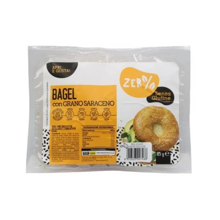Probios Zer% Bagel Grano Saraceno Senza Glutine Morbido 85 grammi