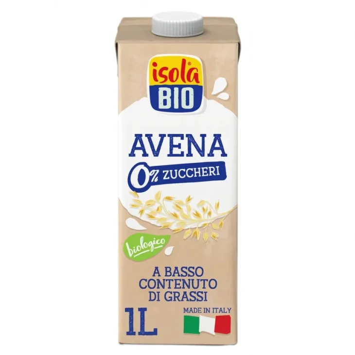 Isola Bio Bevanda Avena Biologica Zero Zuccheri con Avena Italiana 1L