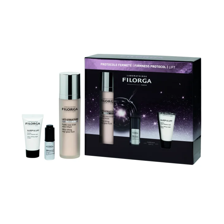 Filorga Cofanetto di Bellezza Lift Structure Trattamento Ridefinizione Volumi Lift Structure Radiance 50 ml + NCEF Revitalize Serum 5 ml + Sleep&Lift 15 ml