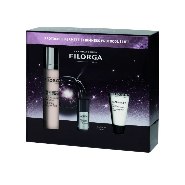 Filorga Cofanetto di Bellezza Lift Structure Trattamento Ridefinizione Volumi Lift Structure Radiance 50 ml + NCEF Revitalize Serum 5 ml + Sleep&Lift 15 ml