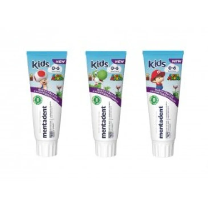 Mentadent Spazzolino Kids 0-6 Anni Extra Soft Testina Piccola con Ventose Mentadent Spazzolino Kids 0-6 Anni Extra Soft Testina Piccola con Ventose