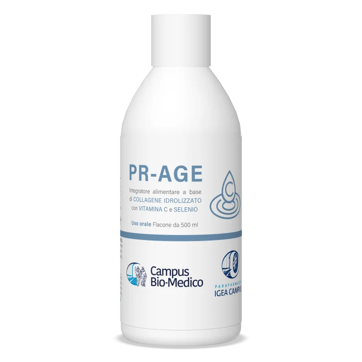 Farmacia Igea PR -Age Integratore di Collagene Idrolizzato, Vitamina C e Selenio 500 ml Farmacia Igea PR -Age Integratore di Collagene Idrolizzato, Vitamina C e Selenio 500 ml