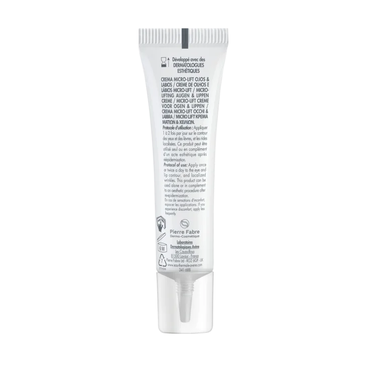 Av&egrave;ne Eau Thermale Hyaluron Activ Procedure Micro-Lift Crema Labbra & Occhi 15ml