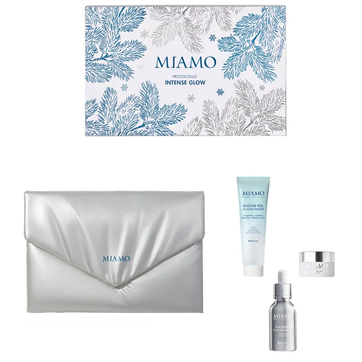 Miamo Protocollo Intense Glow Cofanetto Illuminante Anti-Age Viso Edizione Limitata