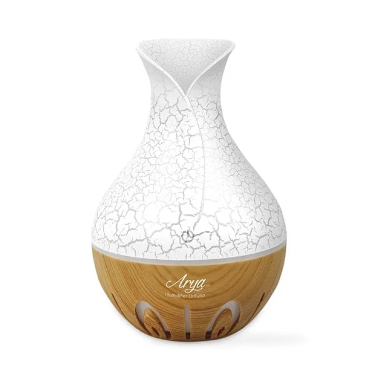 Arya HD Tulip Diffusore umidificatore ad ultrasuoni con luce notturna 1 Pezzo Arya HD Tulip Diffusore umidificatore ad ultrasuoni con luce notturna 1 Pezzo