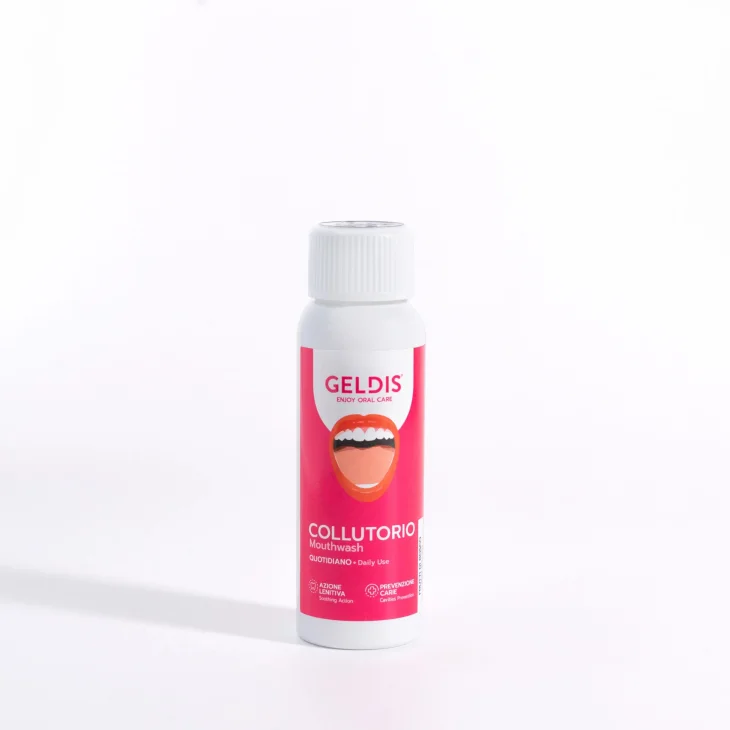 Geldis Collutorio Quotidiano Aroma Frutti di Bosco 100 ml Geldis Collutorio Quotidiano Aroma Frutti di Bosco 100 ml