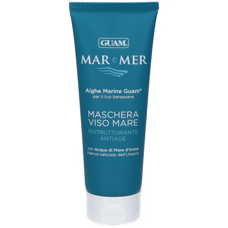 Guam Mar e Mer Maschera Viso Ristrutturante Anti-Age 75 ml