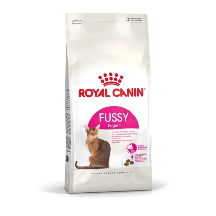 Royal Canin Fussy Exigent Cat Alimento Secco per Gatti 400 g Royal Canin Fussy Exigent Cat Alimento Secco per Gatti 400 g