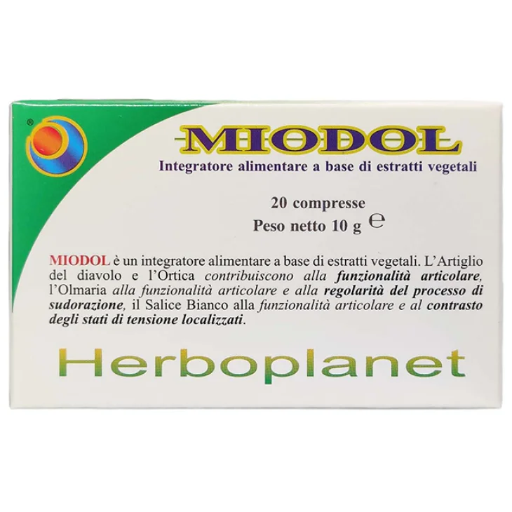 MIODOL 20CPR BLISTER 10G