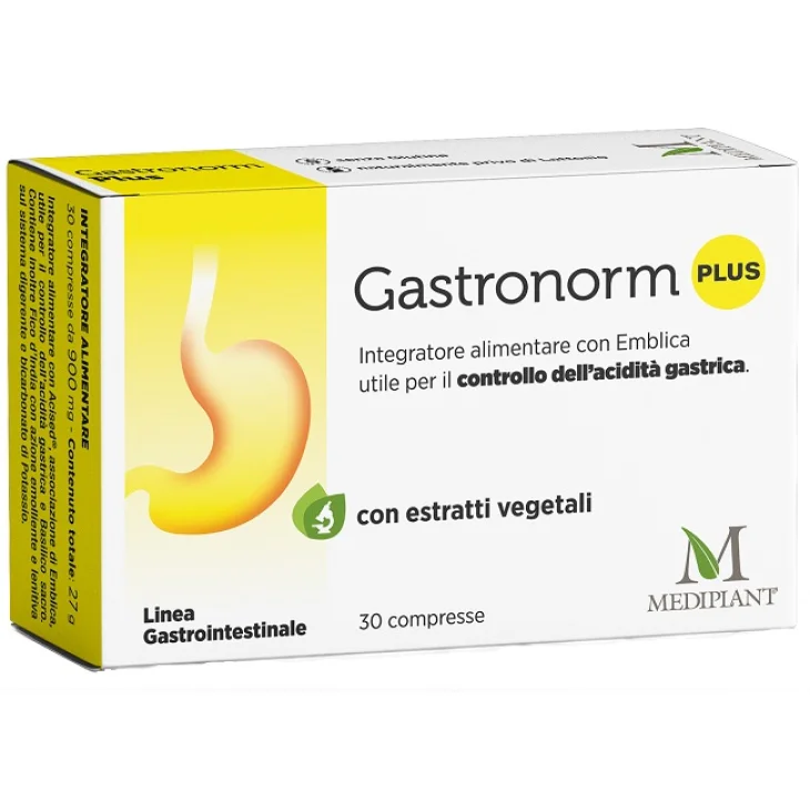 GASTRONORM PLUS 30CPR