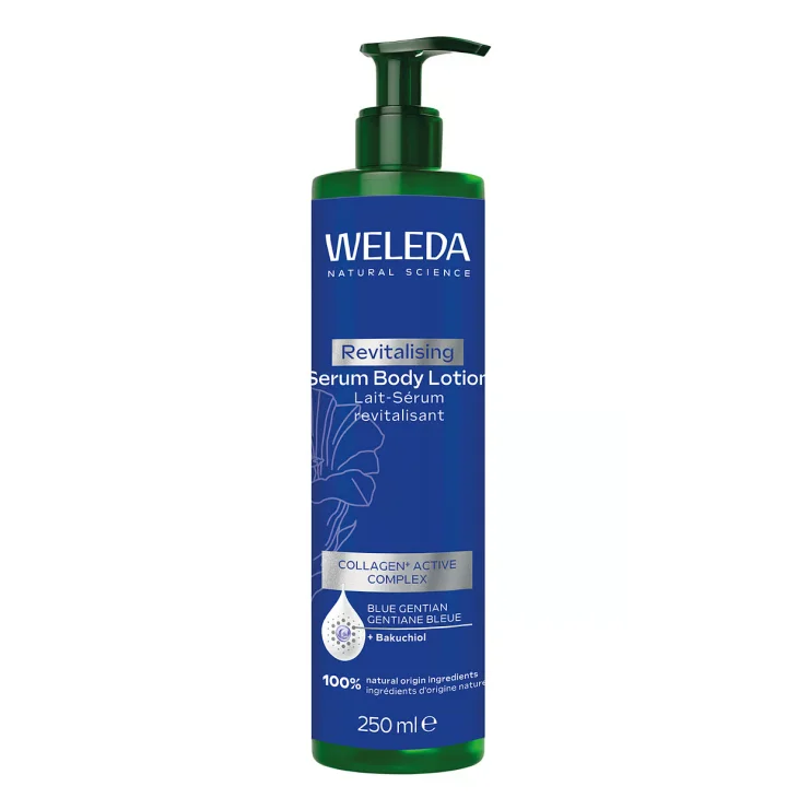 Weleda Latte Corpo Siero Rivitalizzante Genziana Blu 250 ml Weleda Latte Corpo Siero Rivitalizzante Genziana Blu 250 ml