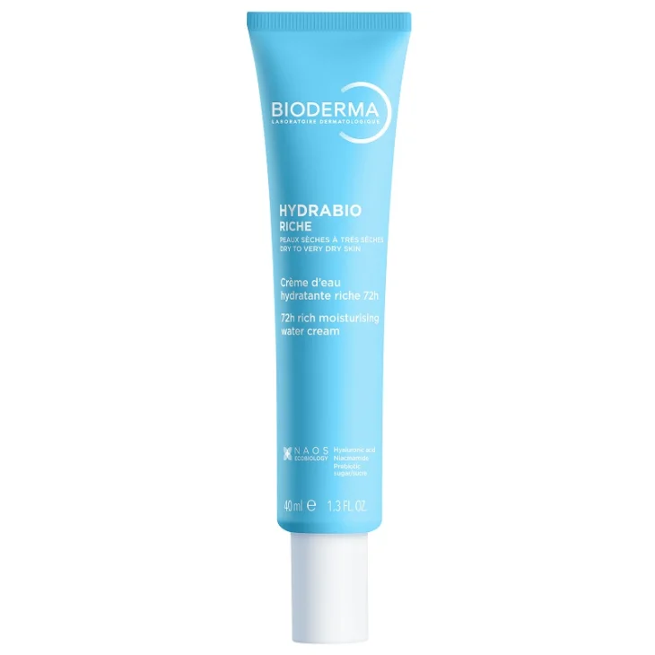 Bioderma Hydrabio Riche Crema Idratante Viso per Pelle Secca 40 ml