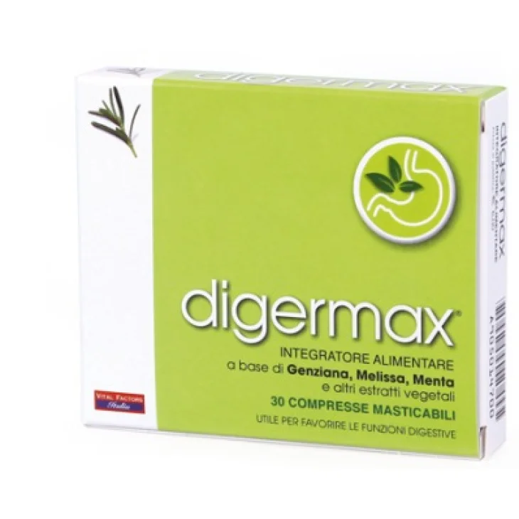 DIGERMAX 30CPR MASTICABILI DIGERMAX 30CPR MASTICABILI
