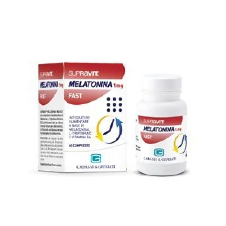 MELATONINA 1 SUPRAVIT 60CPR MELATONINA 1 SUPRAVIT 60CPR