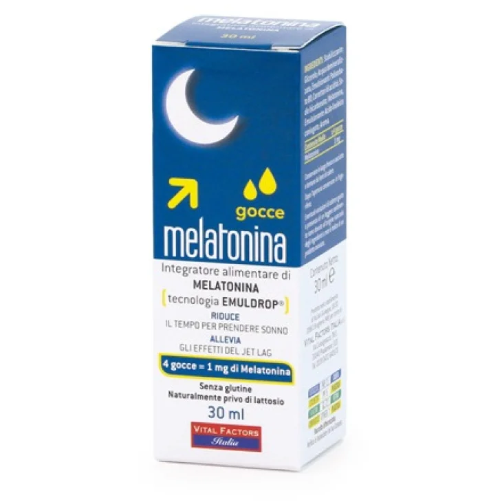 MELATONINA GOCCE 30ML MELATONINA GOCCE 30ML