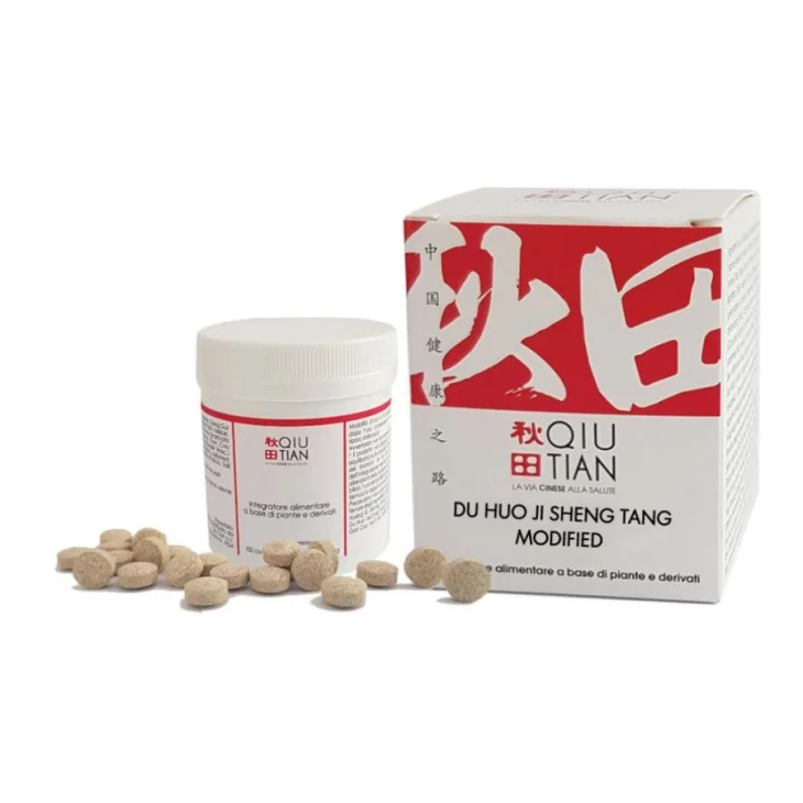 Qiu Tian Du Huo Ji Sheng Tang Modified Integratore per la buona digestione 100 Compresse