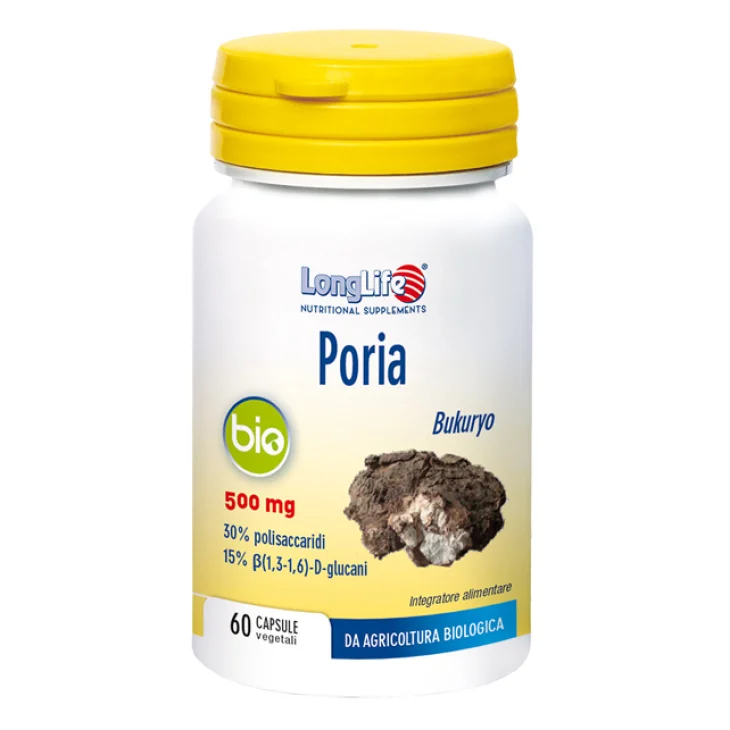 LONGLIFE PORIA BIO 60CPS VEGET