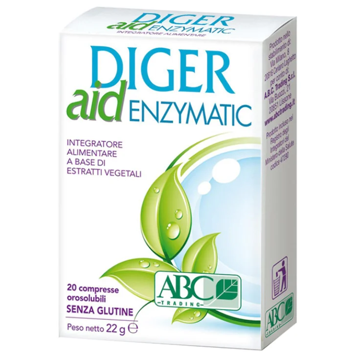 DIGER AID ENZYMATIC 20CPR DIGER AID ENZYMATIC 20CPR