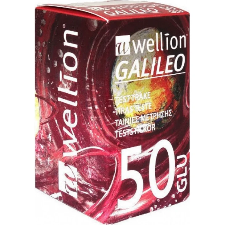 WELLION GALILEO STRIPS 50 GLIC WELLION GALILEO STRIPS 50 GLIC