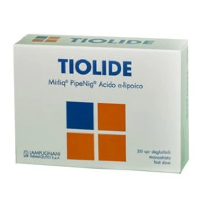 TIOLIDE 20CPR DEGLUTIBILI MONO TIOLIDE 20CPR DEGLUTIBILI MONO