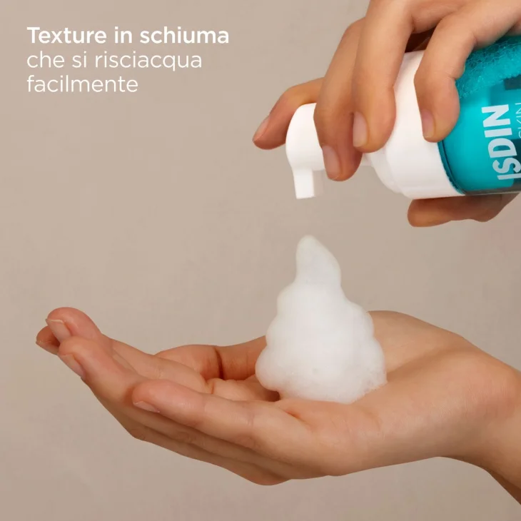 Isdin Acniben Teen Skin Purifying Cleanser Mousse Leggera Purificante Pelle Grassa e Acneica 150 ml