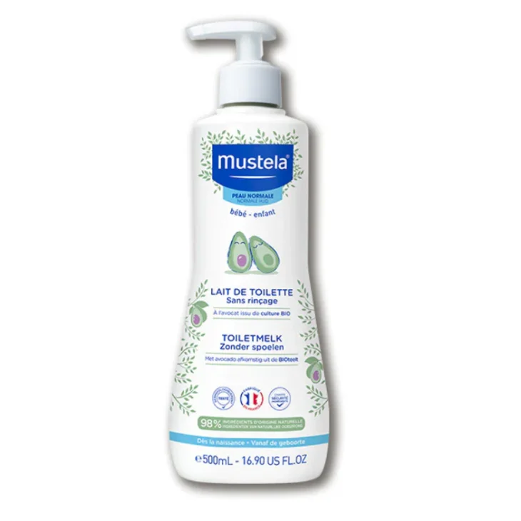 Mustela Latte di Toilette per Detersione Delicata Neonati e Bambini 500 ml Mustela Latte di Toilette per Detersione Delicata Neonati e Bambini 500 ml