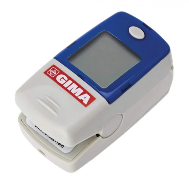 Gima Oxy-5 Saturimetro da Dito Digitale Misurazione SpO2 e Frequenza Cardiaca