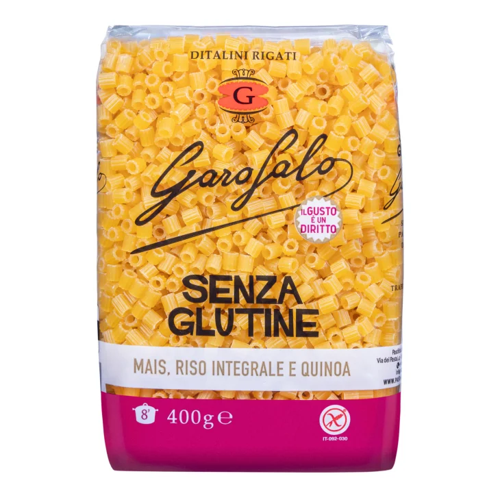 Garofalo Ditalini Rigati Pasta Senza Glutine 400 g