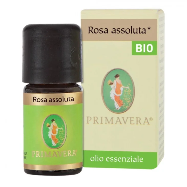 Flora Rosa Assoluta Olio Essenziale Puro 100% per Aromaterapia 1 ml