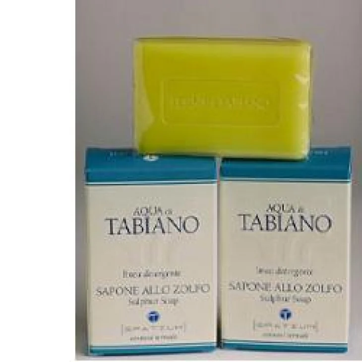 AQUA TABIANO SAPONE ZOLFO 100G AQUA TABIANO SAPONE ZOLFO 100G