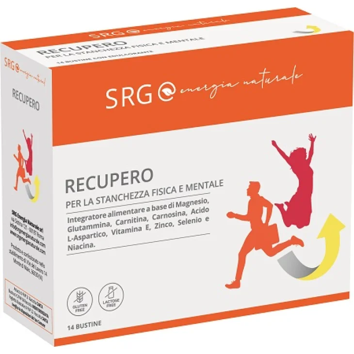 SRG Recupero Integratore per Stanchezza e Affaticamento 14 bustine