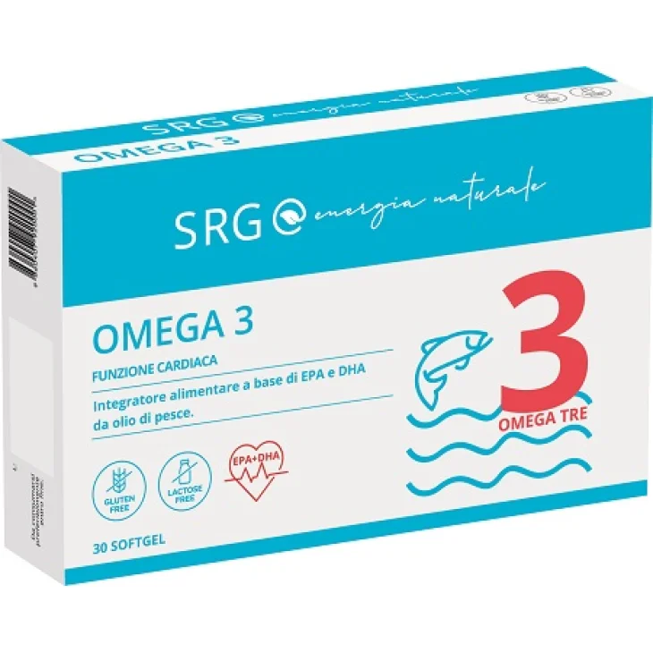 SRG Omega 3 Integratore Alimentare 30 softgel SRG Omega 3 Integratore Alimentare 30 softgel