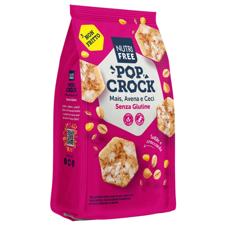 NUTRIFREE POP CROCK MAIS AVENA E CECI 60 G NUTRIFREE POP CROCK MAIS AVENA E CECI 60 G