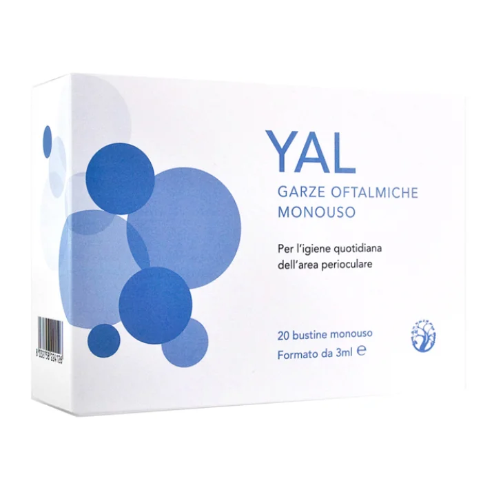 YAL SALVIETTINE OCULARI 20PZ YAL SALVIETTINE OCULARI 20PZ