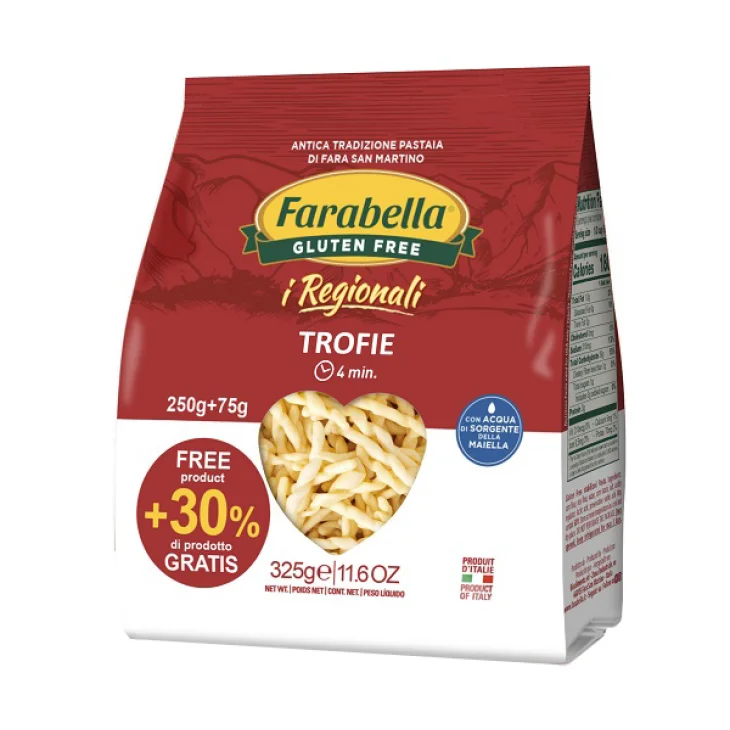 FARABELLA TROFIE I REGIONALI PASTA FRESCA STABILIZZATA 325 GPROMO