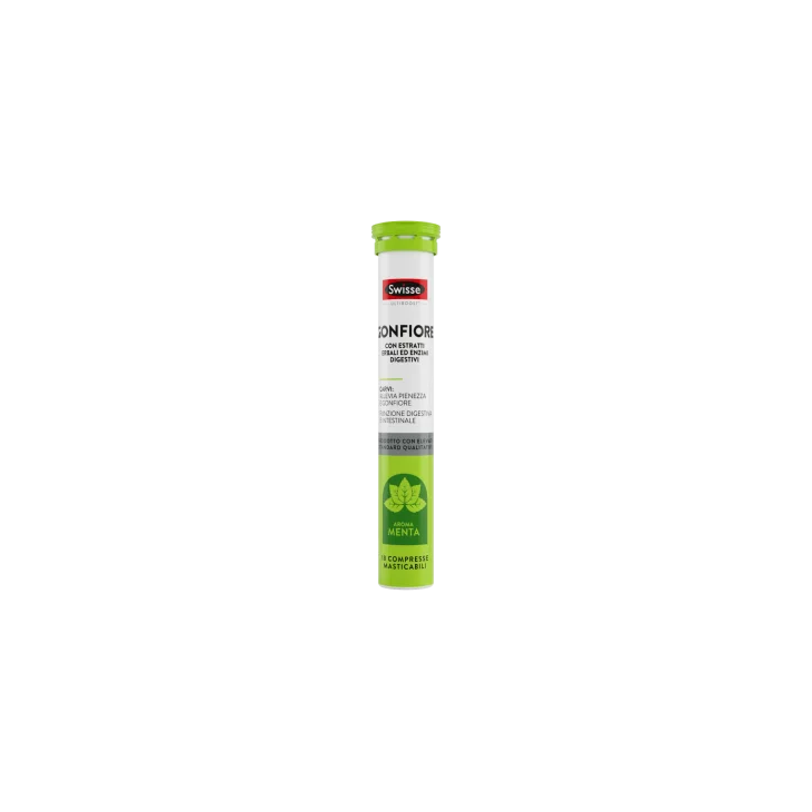 Swisse Gonfiore Integratore per Digestione e Gonfiore Addominale 18 Compresse Masticabili