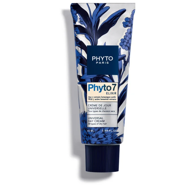 Phyto 7 Elixir Crema Giorno Universale per Capelli Secchi 50 ml