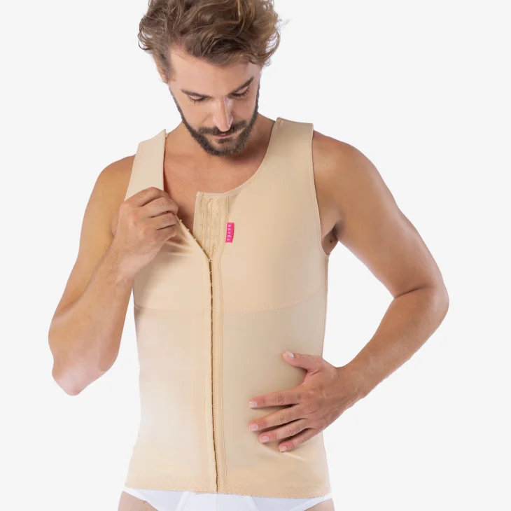 Revee Rev.031 Corpetto ginecomastia, liposuzione fianchi Taglia S Colore Skin