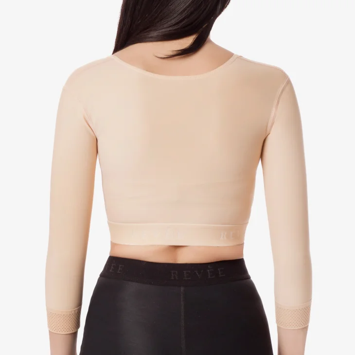 Revee Sleeves 201 Guaina elasto-compressiva per braccia e liposuzione schiena Skin Misura L