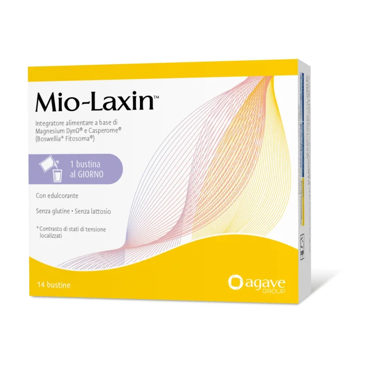 Agave Mio-Laxin Integratore Magnesio E Boswellia Per Funzione Muscolare E Stanchezza 14 Bustine 4,5 G Agave Mio-Laxin Integratore Magnesio E Boswellia Per Funzione Muscolare E Stanchezza 14 Bustine 4,5 G