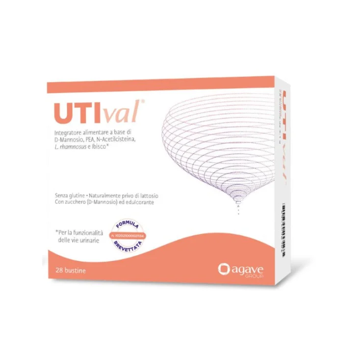 Agave Utival Integratore a base di D-Mannosio per le vie Urinarie 28 bustine Agave Utival Integratore a base di D-Mannosio per le vie Urinarie 28 bustine