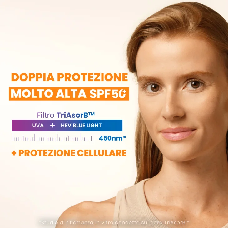 Eau Thermale Av&egrave;ne Ultra Siero SPF50+, Attiva la luminosit&agrave;, Protezione solare viso molto alta,  30ml
