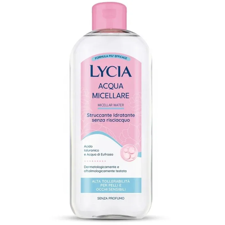 Lycia Acqua Micellare Struccante Idratante Senza Risciacquo 400 ml