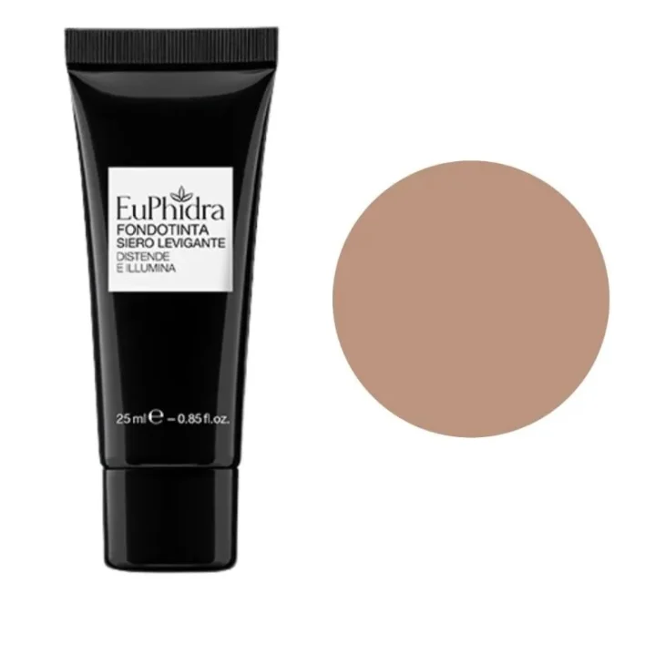 Euphidra Fondotinta Siero Levigante per Pelle Distesa e Luminosa Beige 25 ml